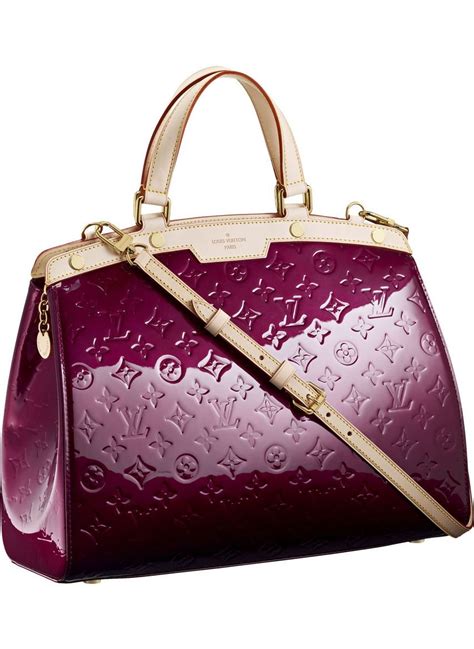 louis vuitton burgundy purse